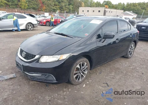 2015 Honda Civic Ex z USA, uszkodzony, nr VIN 19XFB2F84FE241704